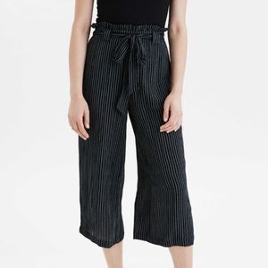 🆕 NWT High Waisted Stripey Paperbag Pant